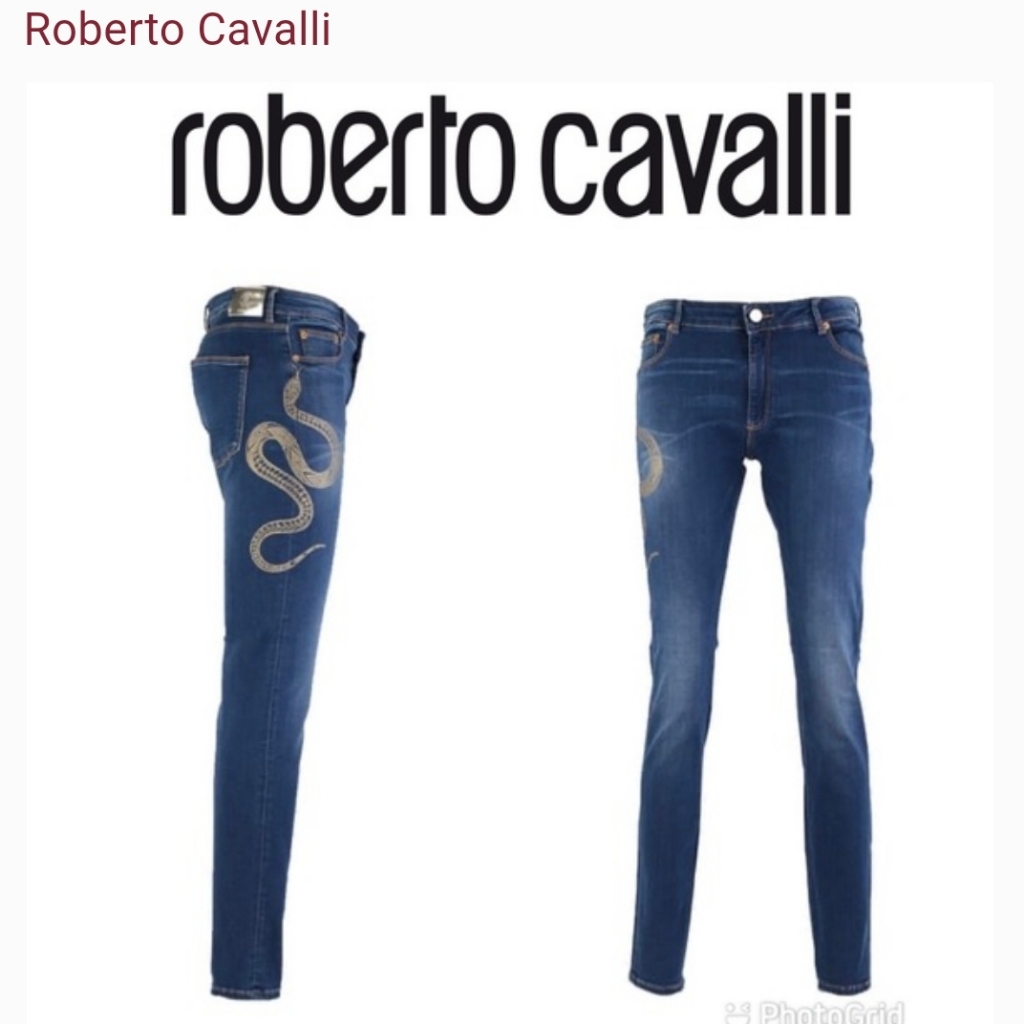 Brand New Roberto Cavalli Skinny Denim Size 40 2 4
